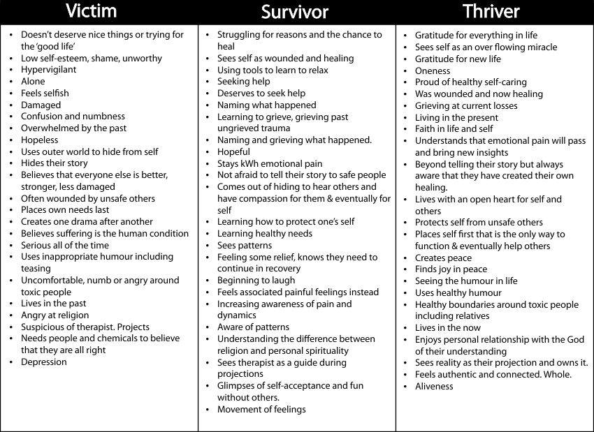 Proactive Health Style - Survivor to Thriver